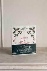 Holiday Eco Cloths (Set of 2)