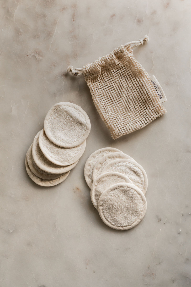 Line Bag Rounds Reusable Organic Cotton Rounds (10 rounds per bag) – Millstone Farm ...
